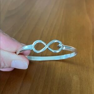 Sterling Silver Infinity Bracelet